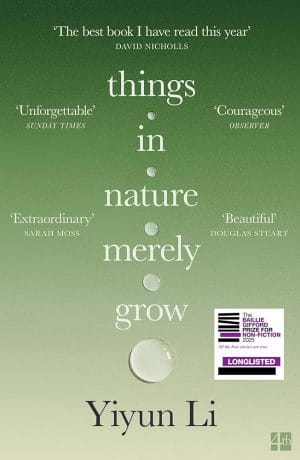Things in Nature Merely Grow